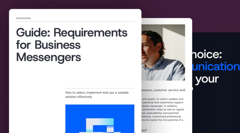 requirements for business messenger
