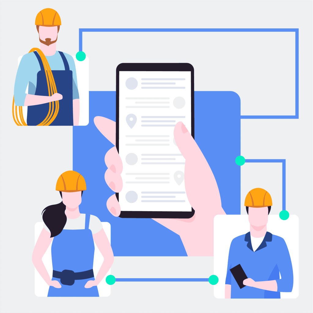 Teamwire für den Bau