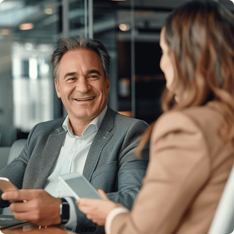 Messenger for financial services