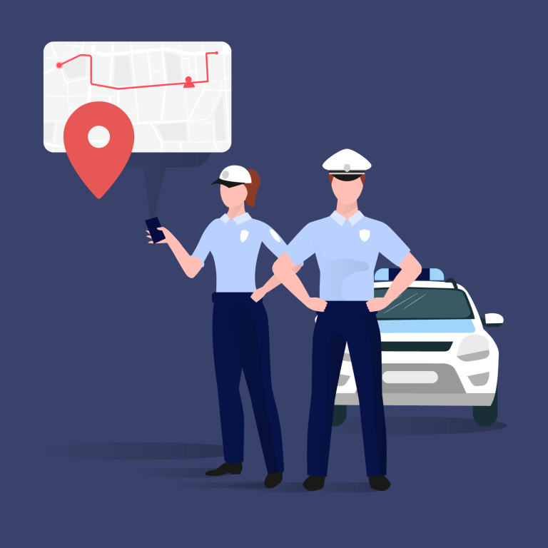 Live-Standort Funktion für das Teilen des Aufenthaltsorts in Echtzeit