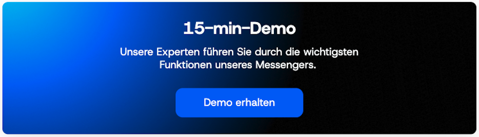 Testen Sie Teamwire 14 Tage kostenlos und erfahren Sie, wie Teamwire die Kommunikation in Ihrem Unternehmen verbessert.
