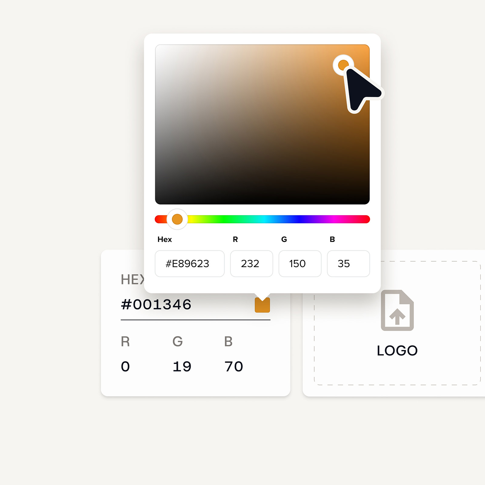 Anpassung des Designs und des Firmenlogos in der App