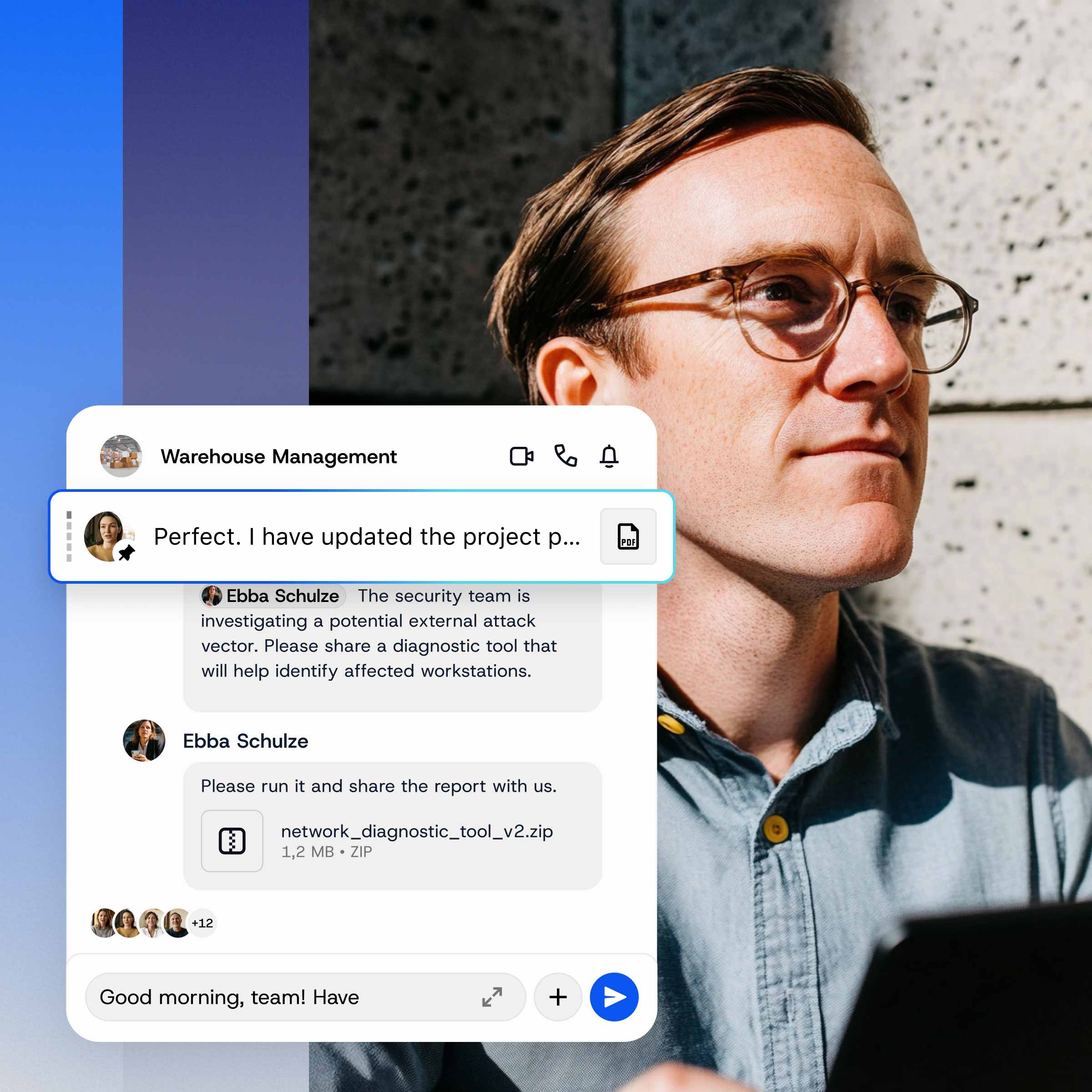 Anwendungsfälle von Teamwire Business Messenger