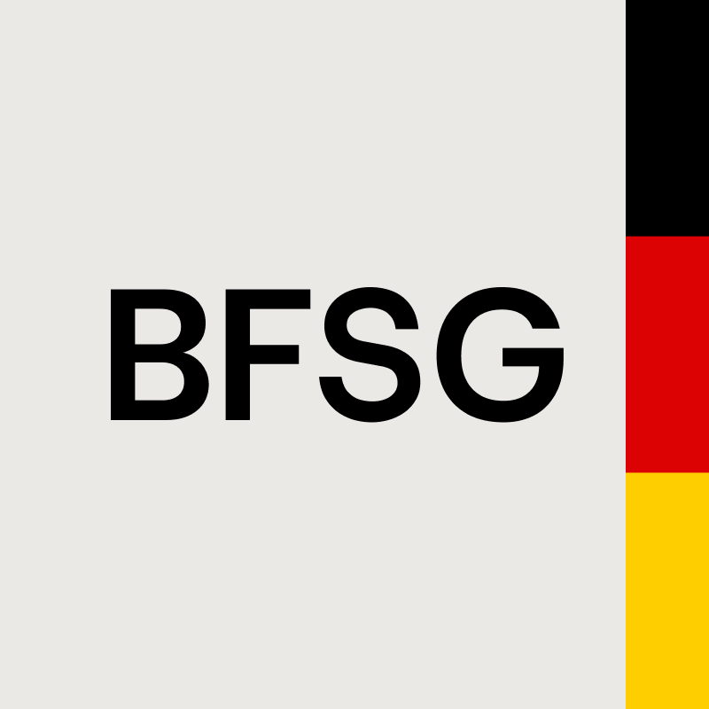 BFSG (Barrierefreiheitsstärkungsgesetz)