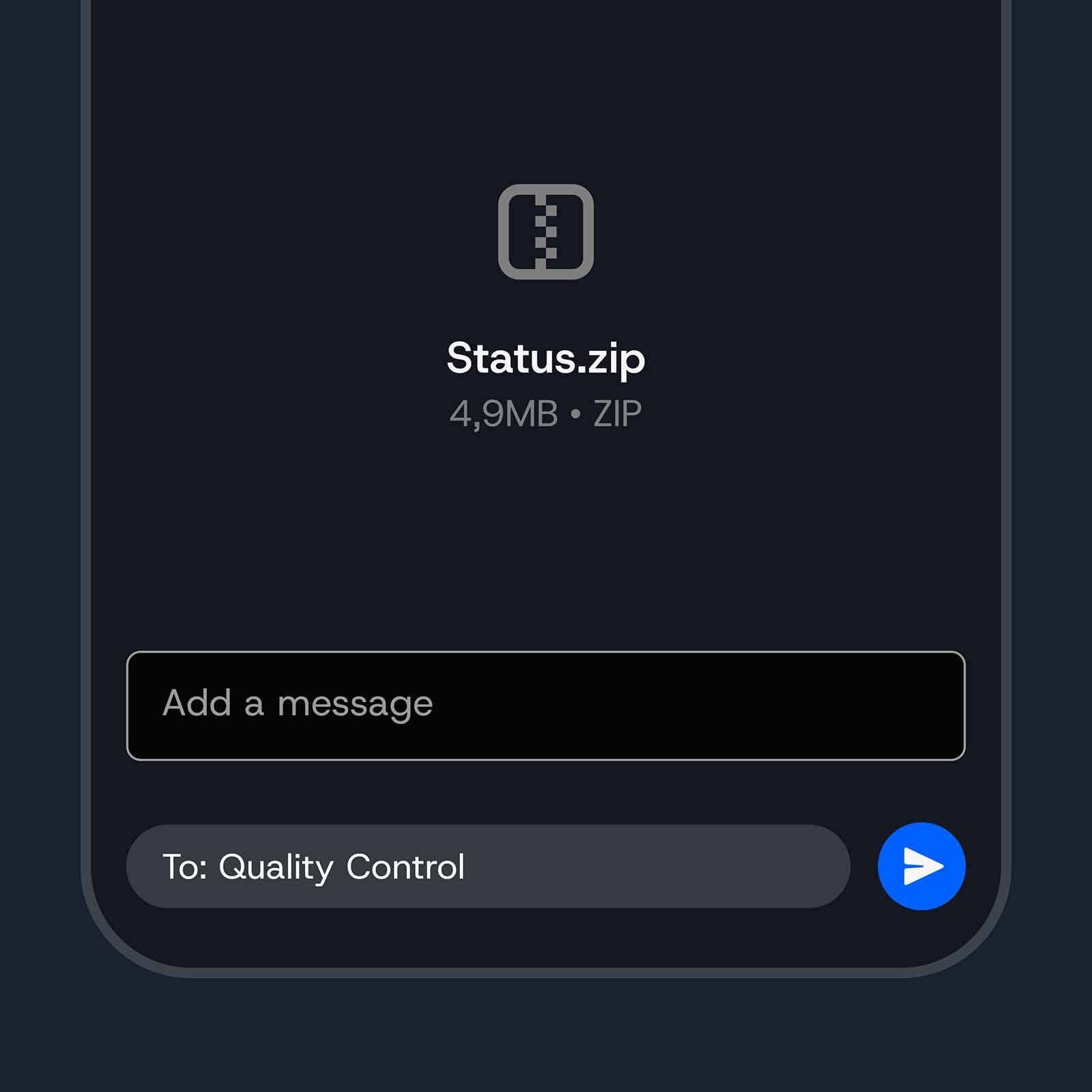 Dateien vor dem Senden überprüfen