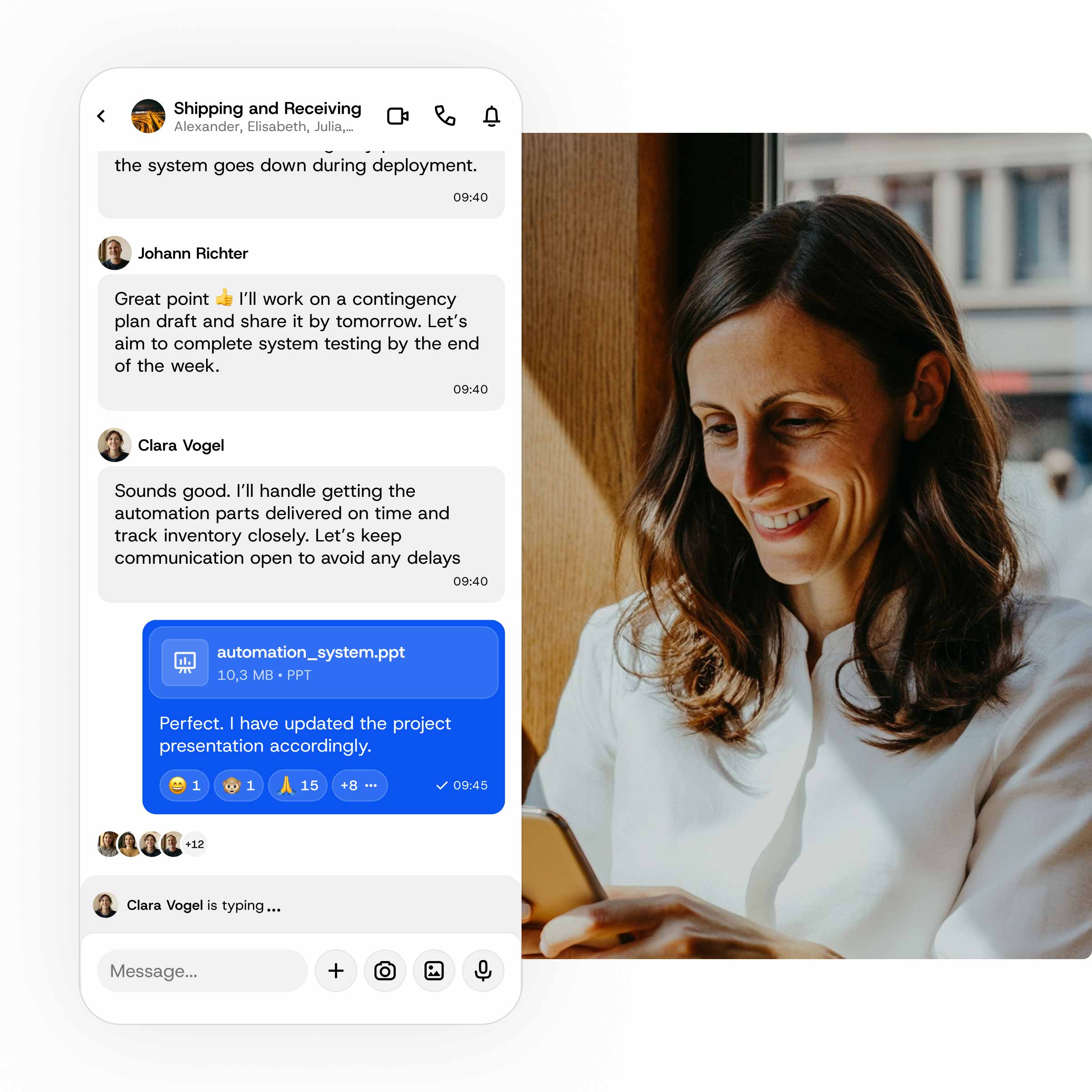 Intuitiver Messenger