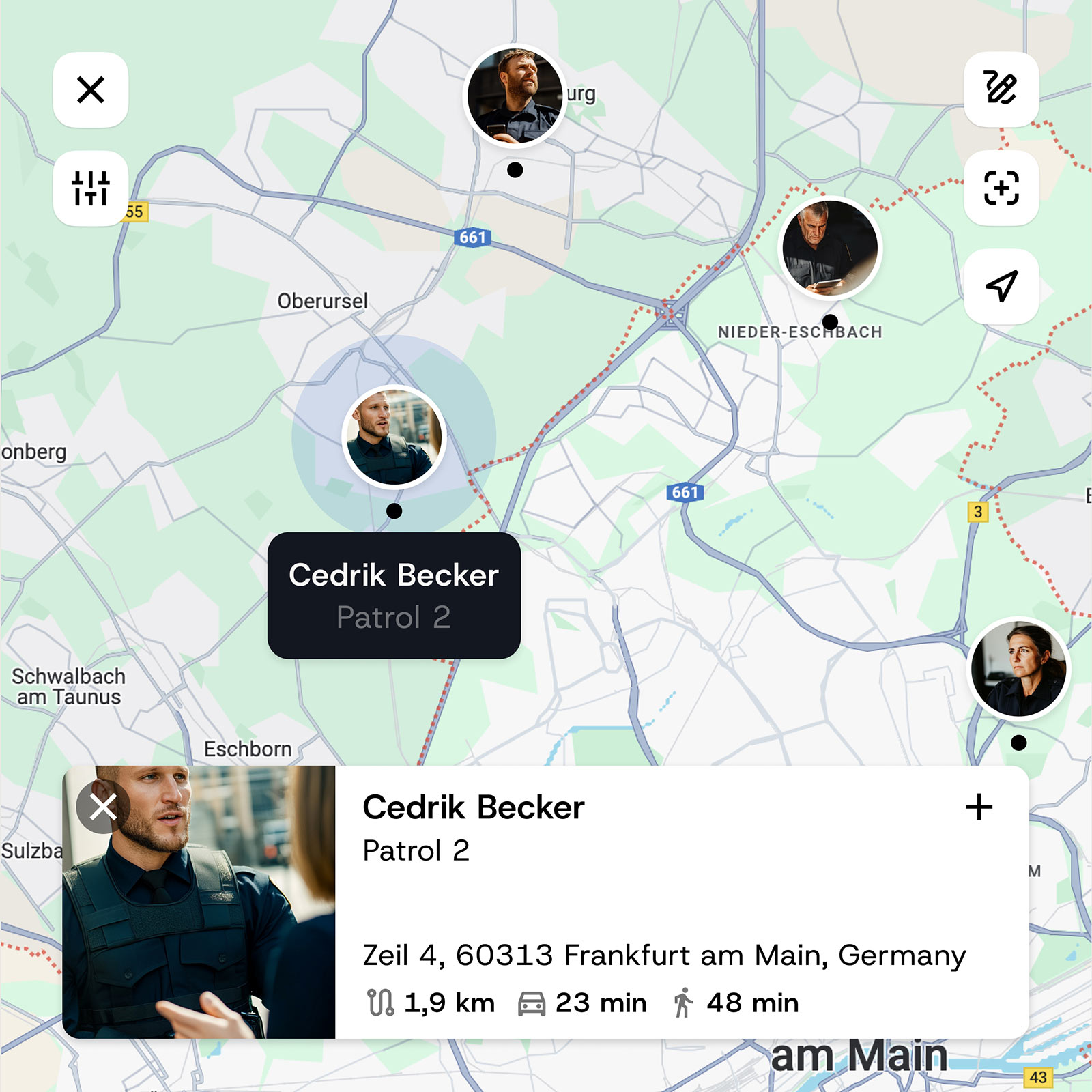 Live-Standort teilen