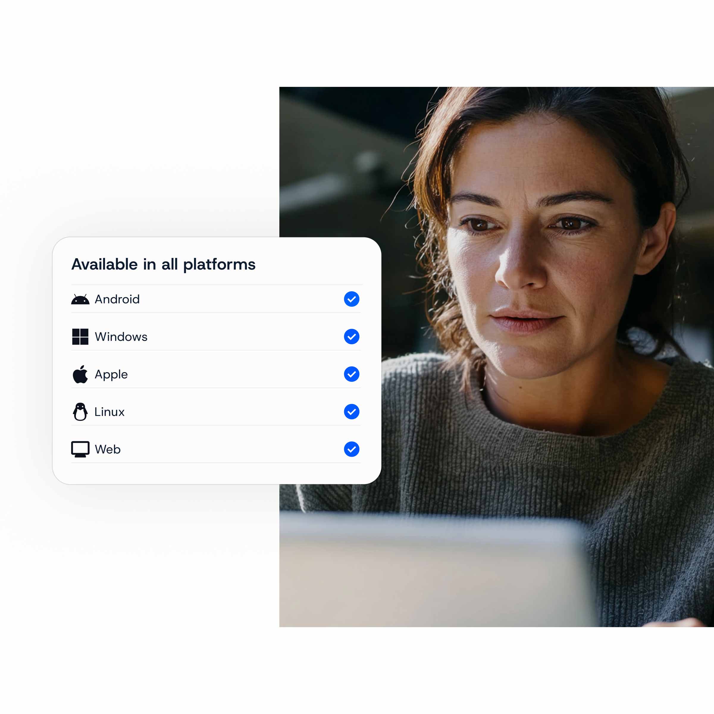 Multi-platform-& einfacher Zugang
