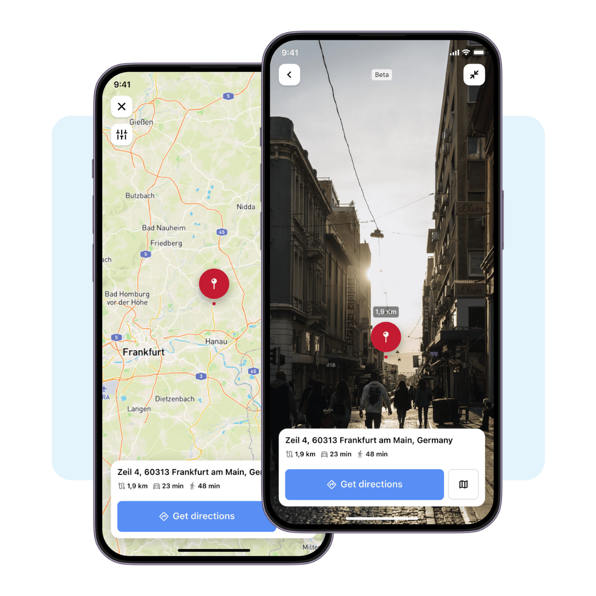 Augmented-Reality in Teamwire-App