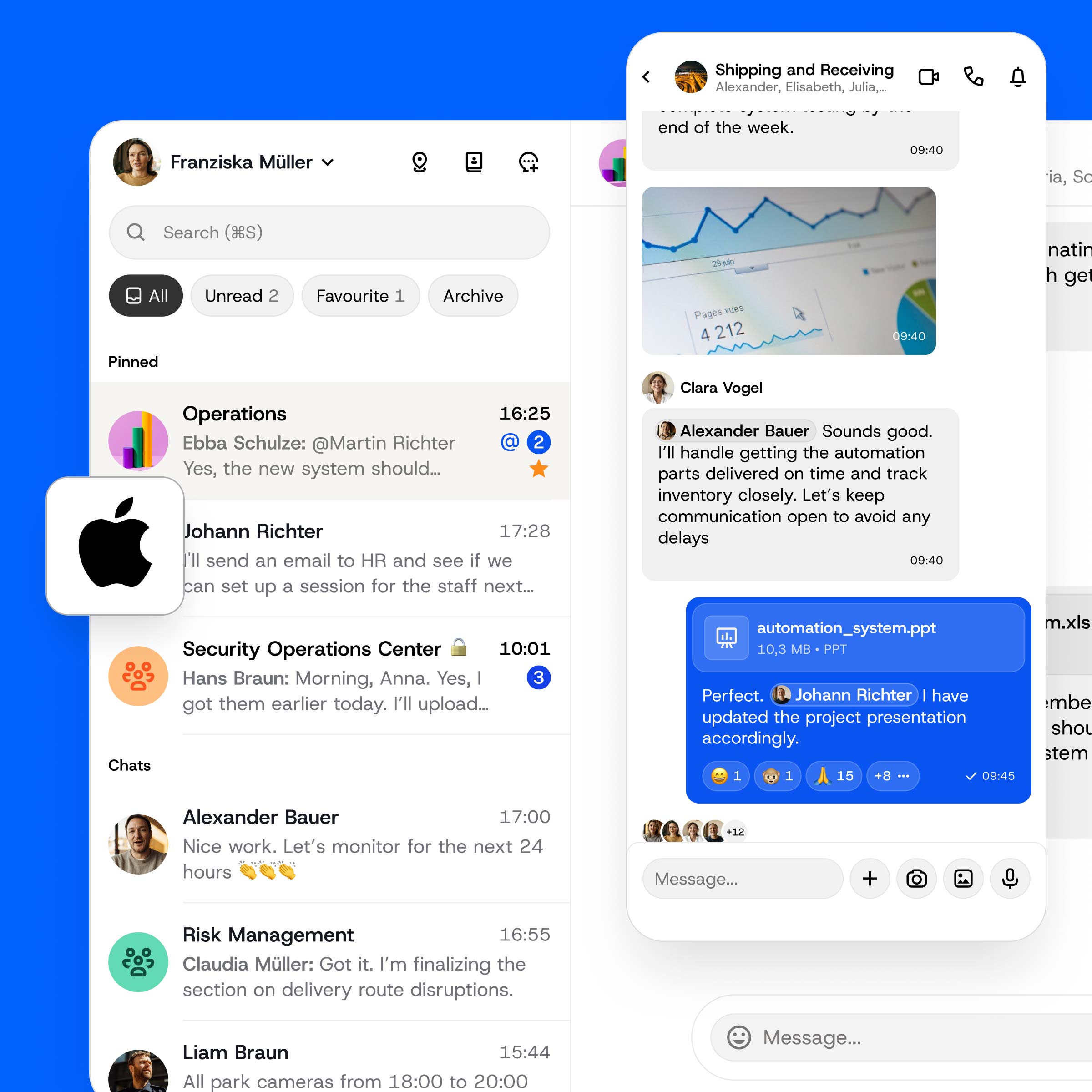Download teamwire with maciOS