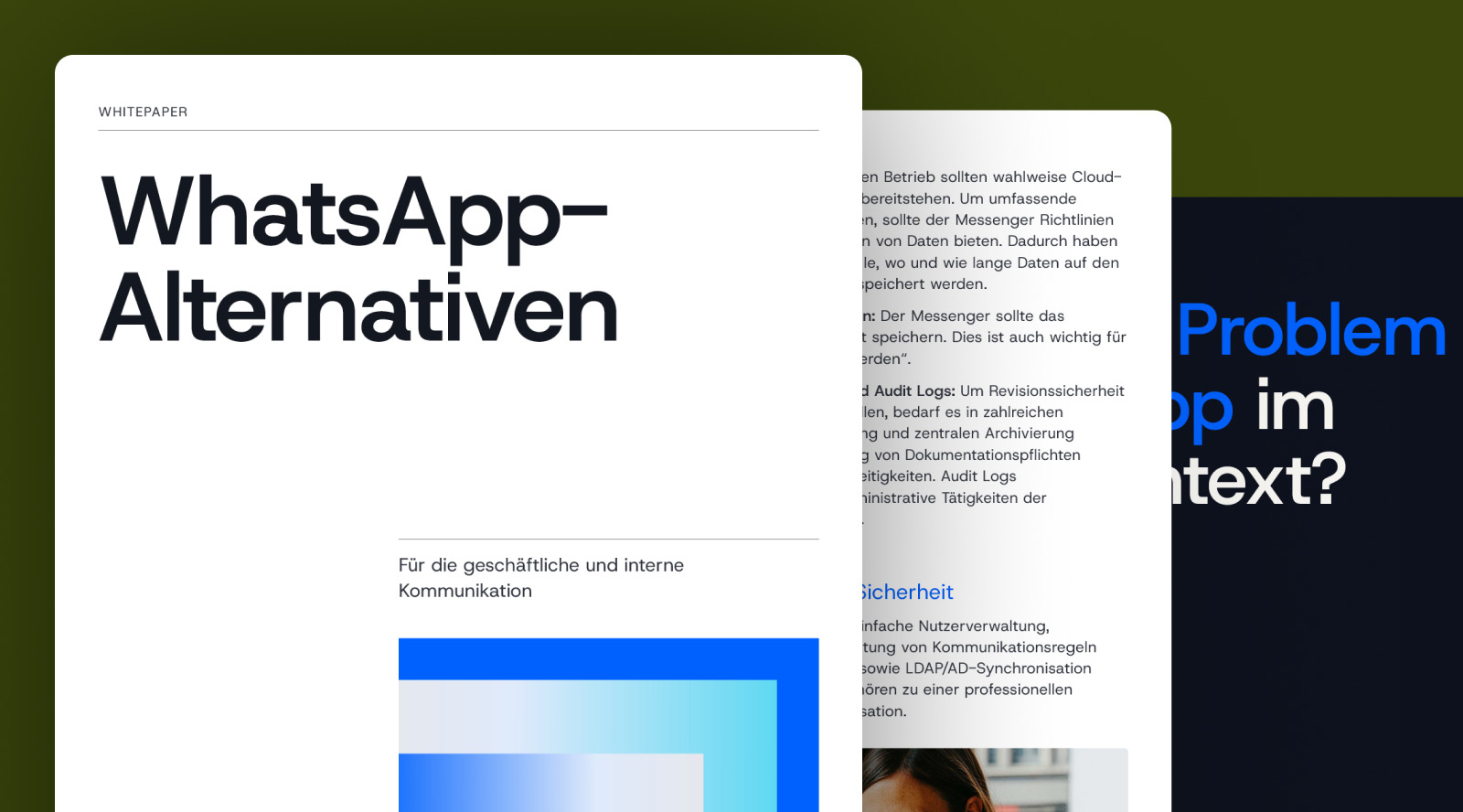 WhatsApp Alternativen für Ihr Business ✓Jetzt herunterladen!