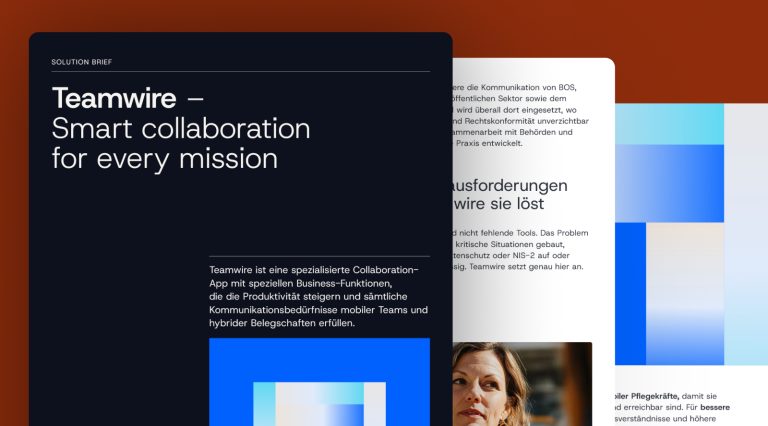 Teamwire Solution Brief